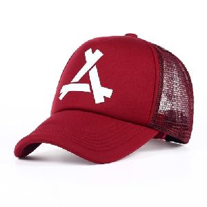 Ankit Fashion Red Mens Summer Cap