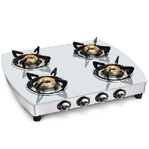 Stainless Steel 4 Burner LPG Gas Stove