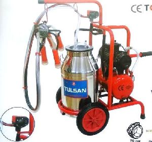 Trolley Model Milking Machine