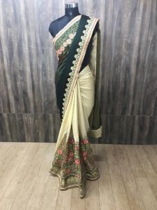 Embroidered Designer Fancy Saree