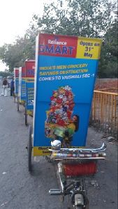 Advertisement Tricycle Rickshaw