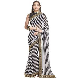 Striped Saree