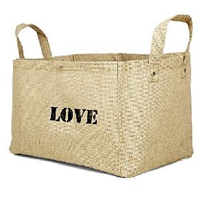 Jute Box Bag