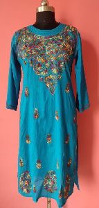 Kashmiri Embroidered Kurti