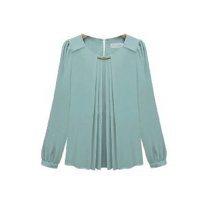 ladies pleated top