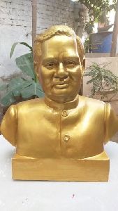 Polished Golden Atal Bihari Vajpayee Statue