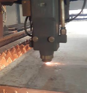 laser cutting works