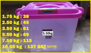 Plastic Lock Set Container