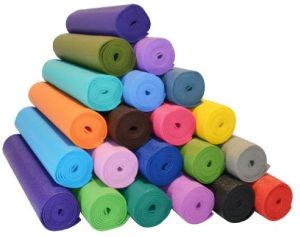 Solid Yoga Exercise Mats With Carrying Bag and Belt (182cm X 60cm X 6)