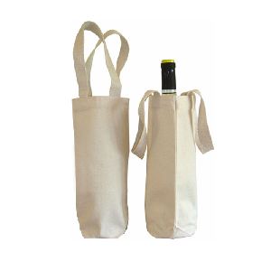 Cotton Canvas Wine Bags