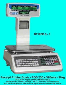 Receipt Printing Scale (RT RPB 8-1)