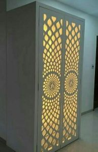 Corian Temple Door Work