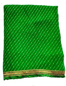 women's georgette Rajasthani Leheriya Saree(MOTHUDA,)