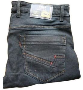 Mens Grey Denim Jeans