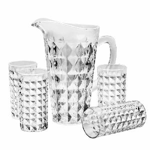 Glass Water Jug Set