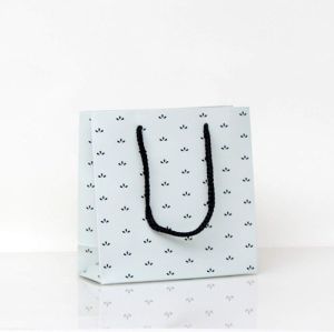 White Printed Paper Bag