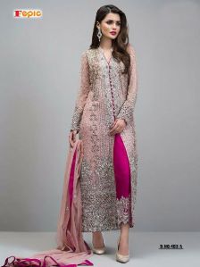 Embroidered Kurti Pant Set