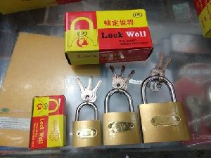 Lock Well Brass Padlock