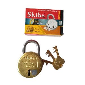 Shiba Brass Padlock