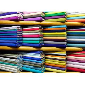 Plain Satin Butti Fabric