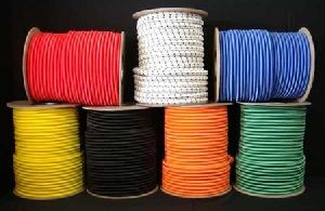 Cotton Braided Elastic Cords