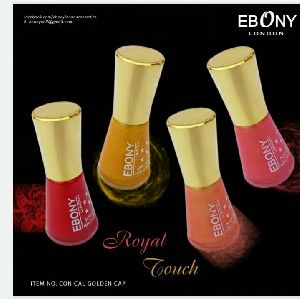 Ebony London Conical Golden Cap Nail Polish