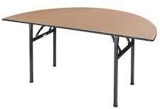 Semi Circular Banquet Table