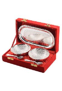 silver plated bowls