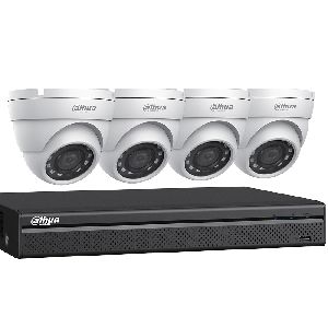 4 MP HDCVI Security Camera Kit