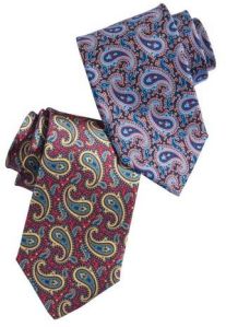 Silk Paisley Necktie