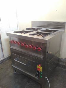 Steel Continental Cooking Range,