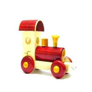 Wooden Toy Train Engine