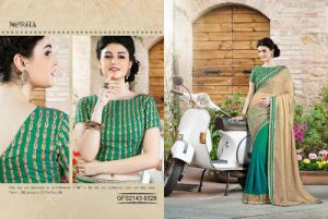 ladies embroidered saree