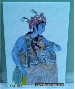 Radha Krishna Wall Mural