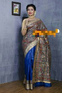 Silk Madhubani Saree