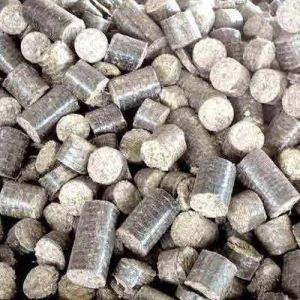 white coal biomass briquettes