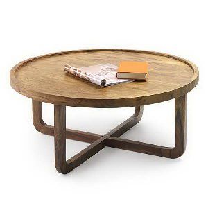 wood coffee table