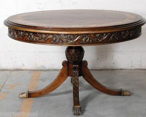 Wooden Round Table