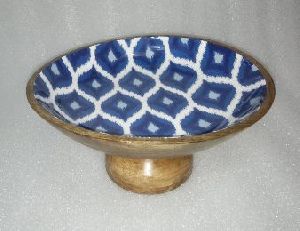 Wooden Printed Bowl