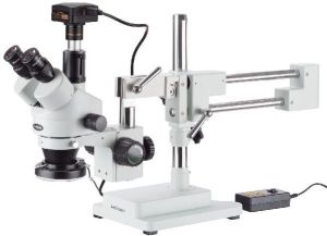 trinocular stereo microscope