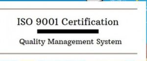 Iso 9001 Certification