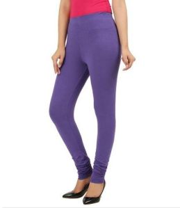 Semi Combed Cotton Lycra Leggings