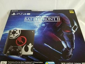 PS4 Pro Star Wars Battlefront II Limited Edition