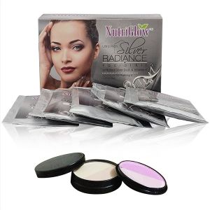 NutriGlow Set of Silver Radiance Facial Kit