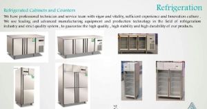 stainless steel refrigeration