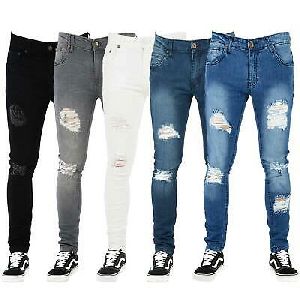 Mens Ripped Jeans