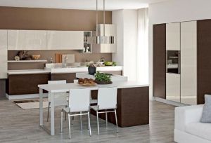 parallel modular kitchen