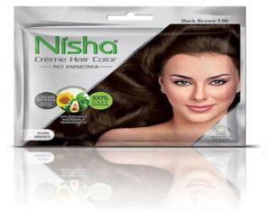 Nisha Crme Dark Brown Hair Color