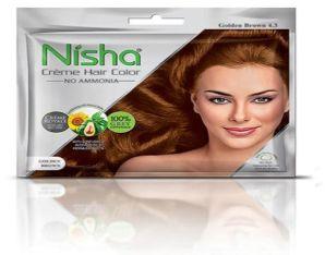 Nisha Crme Golden Brown Hair Color