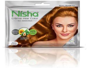 Nisha Crme Honey Blonde Hair Color